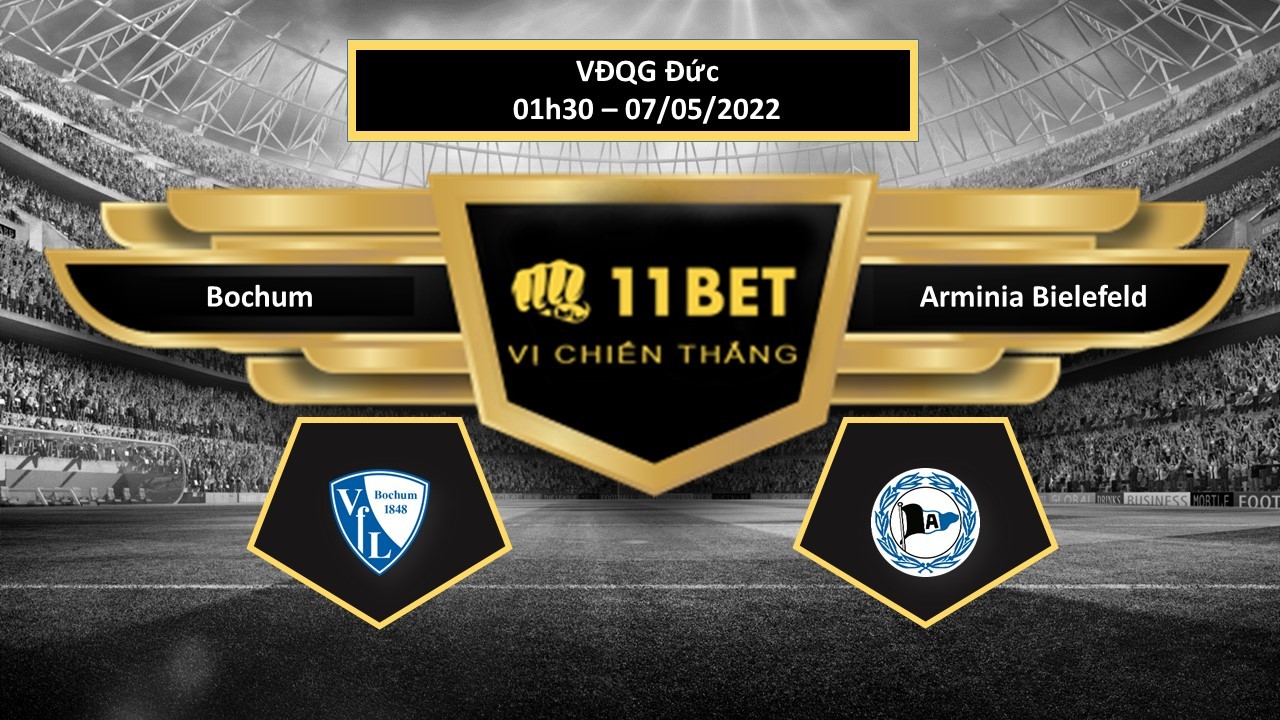 11BET Tip bóng đá  Bochum vs Arminia Bielefeld, hôm nay 07/05/2022