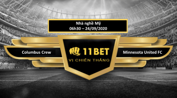 11BET Tip bóng đá Columbus Crew vs Minnesota United FC , hôm nay 24/09/2020