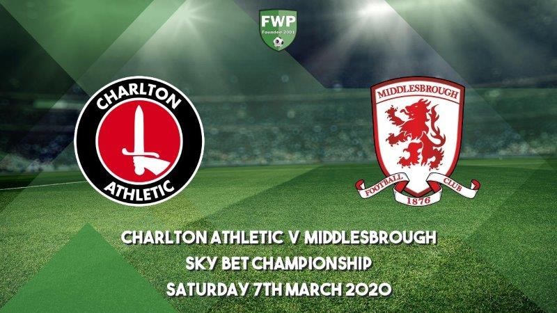 11BET Tip bóng đá Charlton vs Middlesbrough  –  22h00 07/03/2020
