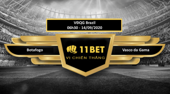 11BET Tip bóng đá Botafogo vs Vasco da Gama , hôm nay 14/09/2020