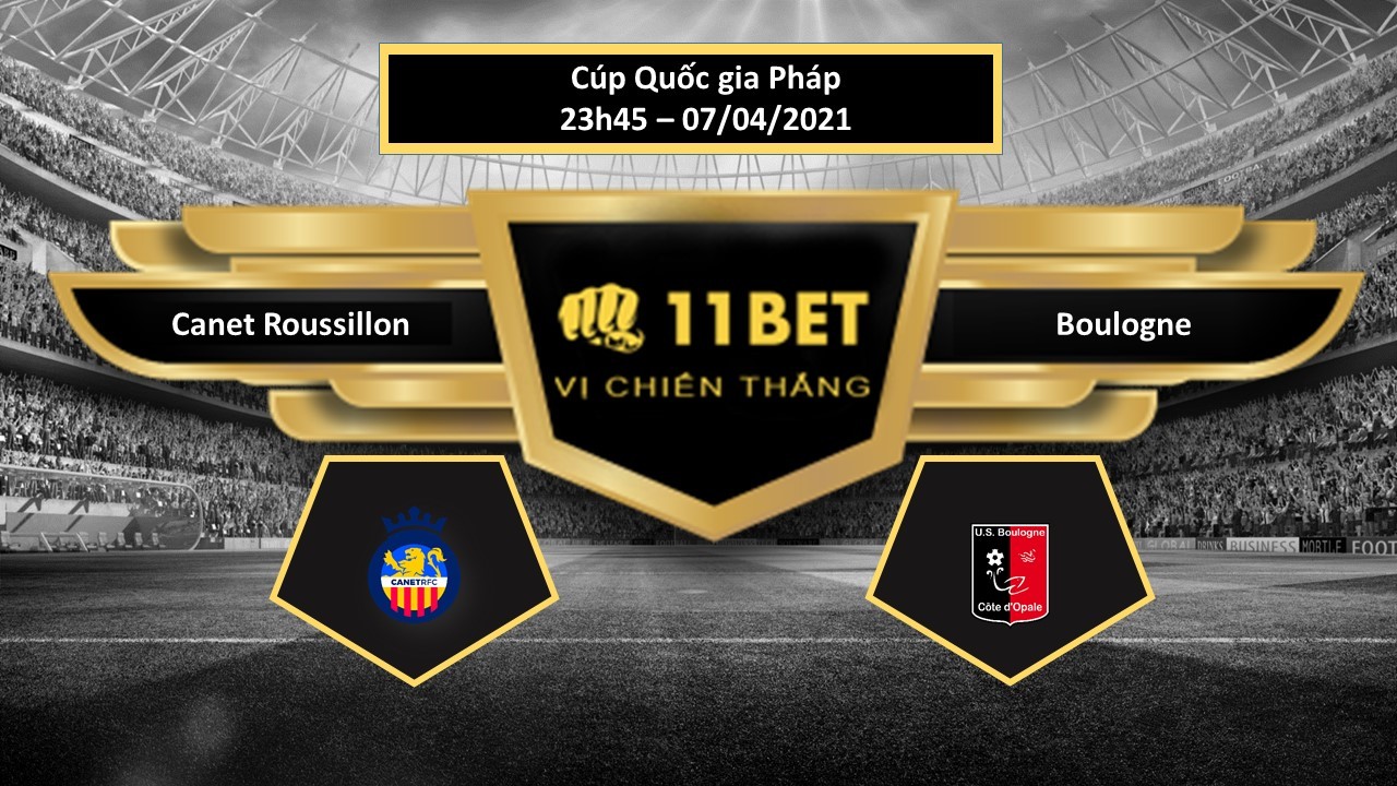 11BET Tip bóng đá  Canet Roussillon vs Boulogne , hôm nay 07/04/2021