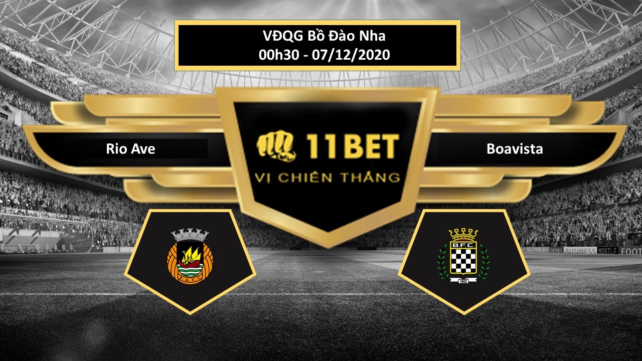 11BET Tip bóng đá Rio Ave vs Boavista , hôm nay 07/12/2020